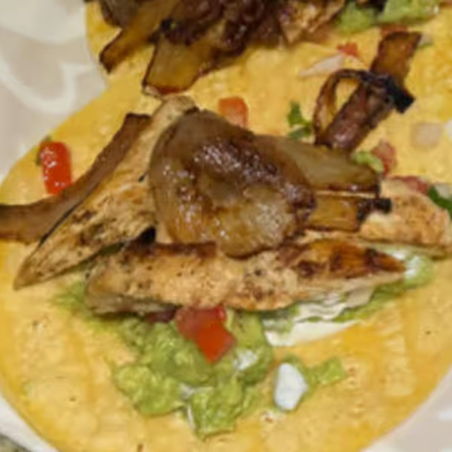 Baja Fish Tacos.