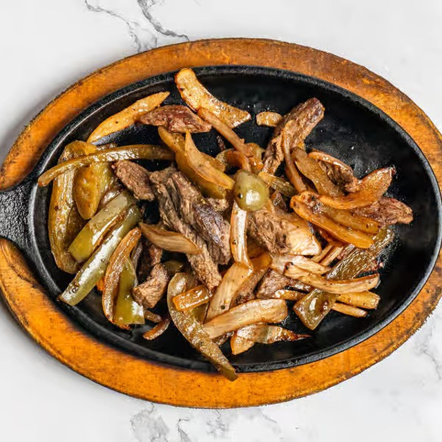 Steak Fajitas.